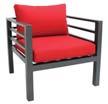 Arc Collection South Beach Collection CAST ALUMINUM DEEP SEATING & SECTIONAL Arc Deep Seat w