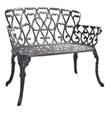 Barcelona Collection Atlantic Collection CAST ALUMINUM DINING Contract Armless Chair