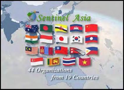Framework of Sentinel Asia Voluntary and best-efforts-basis initiative by