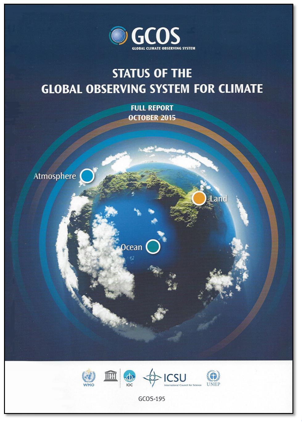 2 Observations and analysis of climate and its changes 1. The systematic observation of climate: its nature and status 2.