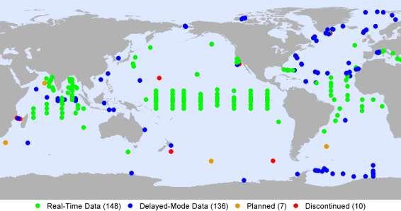 Status of the Global Observing System for Climate 123 Minimalist OceanSITES Interdisciplinary Network (MOIN).