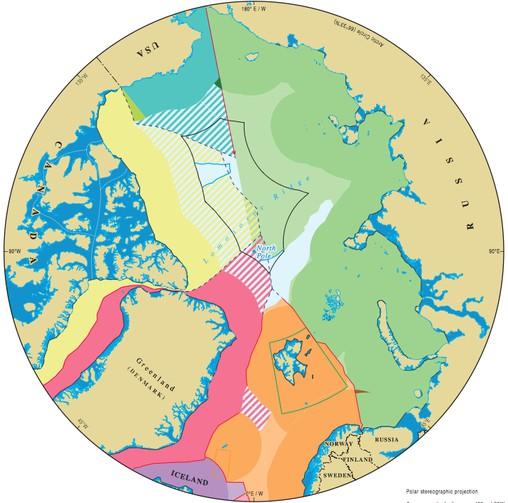 The Arctic - expanding national influences Commission on the Limits of the Continental Shelf (CLCS) Applications to extend the Continental Shelf to 350nm Governance implications particularly for