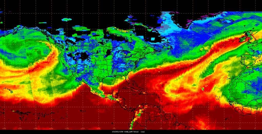 Storm Desmond, Satellite image