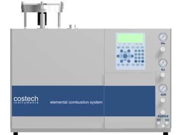 ECS 4010 features and benefits Sampling options Zero Blank sampler, 32 or 50 positions 150 position open carousel sampler Direct injection (syringe) of gases Combustion and Reduction Tubes Diameters