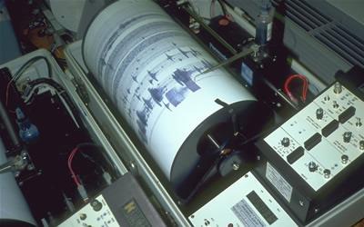 Scientists measure earthquakes using