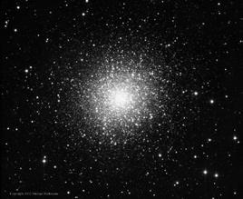 The globular cluster M3, which the message was sent toward, is a grouping of hundreds of thousands of stars located 2,000 light-years from Earth.