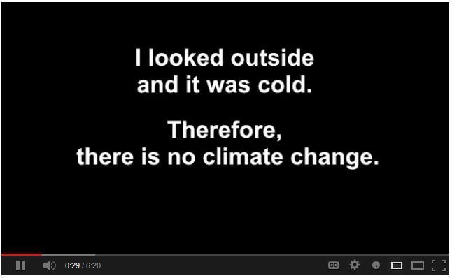 Video: "It's cold.