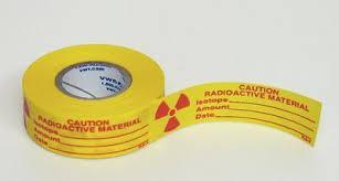 Radiation Any tools or equipment used with radioactive materials, such as pipets, centrifuges or glassware,