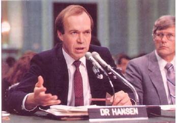 Scientists on the problem Jim Hansen in 1988 testified to US Senate that he was certain that record warmth was not natural Got the ball rolling