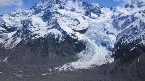 Antarctica Alpine (or valley) glaciers form in mountain