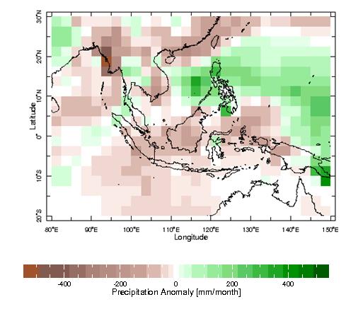 In the coming months, there is a wide spread of climate model outlooks for tropical Pacific Ocean SST, which is consistent with the known lower skill of predictions made at this time of