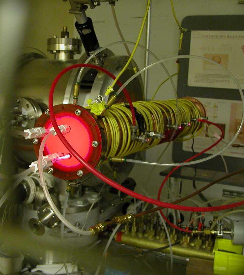 Prototype Plasma Generator in the Test- Stand Prototype plasma generator in the test stand