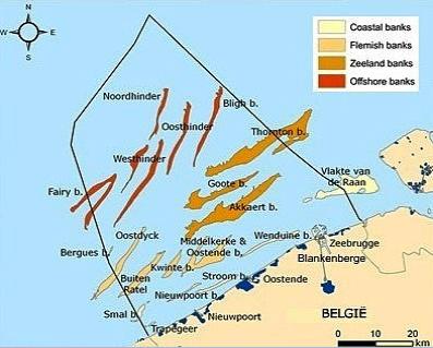Belgium: Marine Spatial Planning 148 this zone 8 and it adds the Flemish banks as a special zone for nature conservation with a surface of about 1100 km 2, containing SPA 1, about half SPA 2 and the