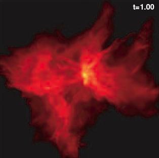 compression --> stars -- In crowed SF region, clumps can accrete