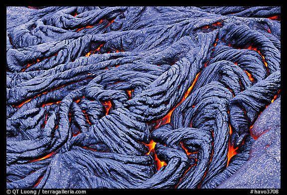 Volcanic Materials Lava