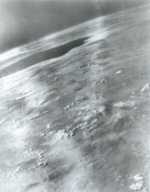 V2 Panorama V-2 launched on March 7, 1947, took this