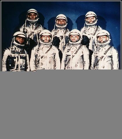 Mercury Astronauts 1961: Alan Shepard became first