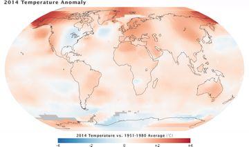 2014 hottest year on record