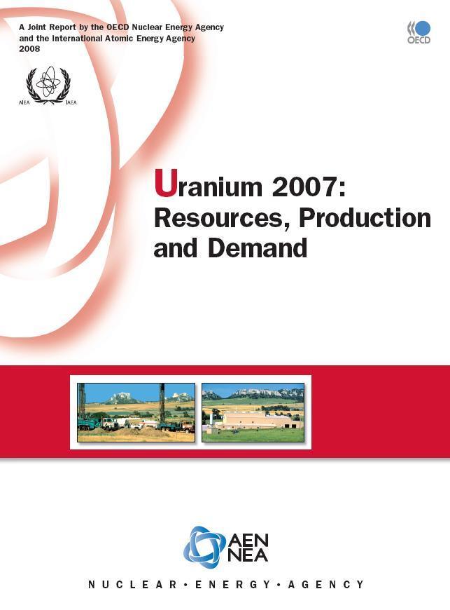 Red Book a special case Governments of Member States are requested to make biennial returns of uranium resource data and mining activities