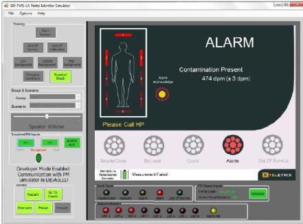 Simulation Contains all aspects of operation and Accident