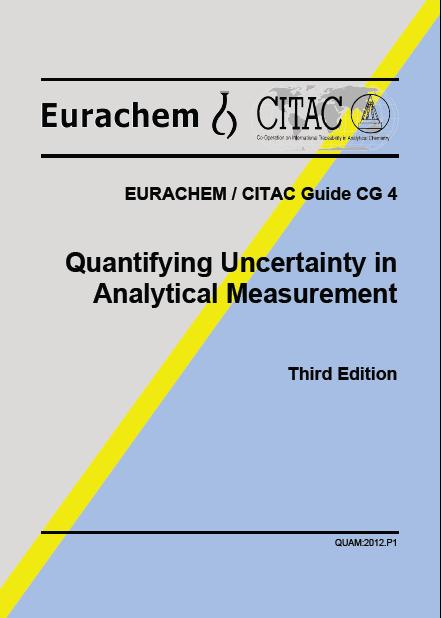 How to Estimate Uncertainty EURACHEM CITAC Guide - Quantifying Uncertainty In Analytical Measurements and VAM Project 3.2.