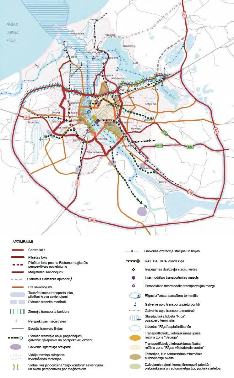 nucleus The principle of urban mobility in the