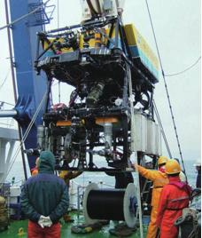 The development of subsea engineering ROV for DONET observatory construction has been conducted since 2006.