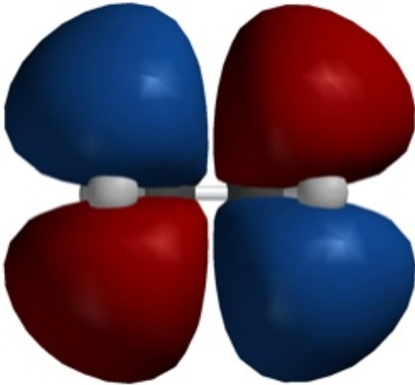antibonding p orbital p orbital bonding arbocation Stability yperconjugation of adjacent sigma bonds also helps to stabilize a carbocation because the electron density of the bond is donating into