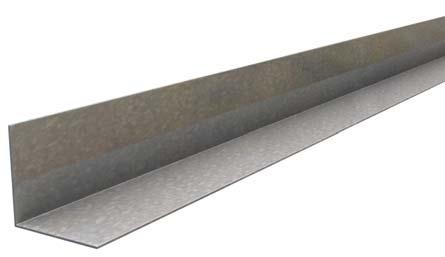 ThermaFast Corner Angle Product Profile Leg Length Gauge Design Thickness Min Steel Thickness Inside Bend Radius Unit Weight (in) (ga) (in) (in) (R) (lbs/ft) 200CA-33, 50ksi 2.0 20 0.03 0.032 0.07 0.