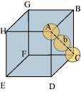 So, volume of the occupied cubic lattice (iii) Face-centred cubic Let the edge length of the unit cell be a and the length of the