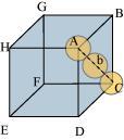 SOLID STATE : NCERT SOLUTION (iii) Face-centred cubic Let the edge length of the unit cell be a and the length of the face diagonal AC be b.