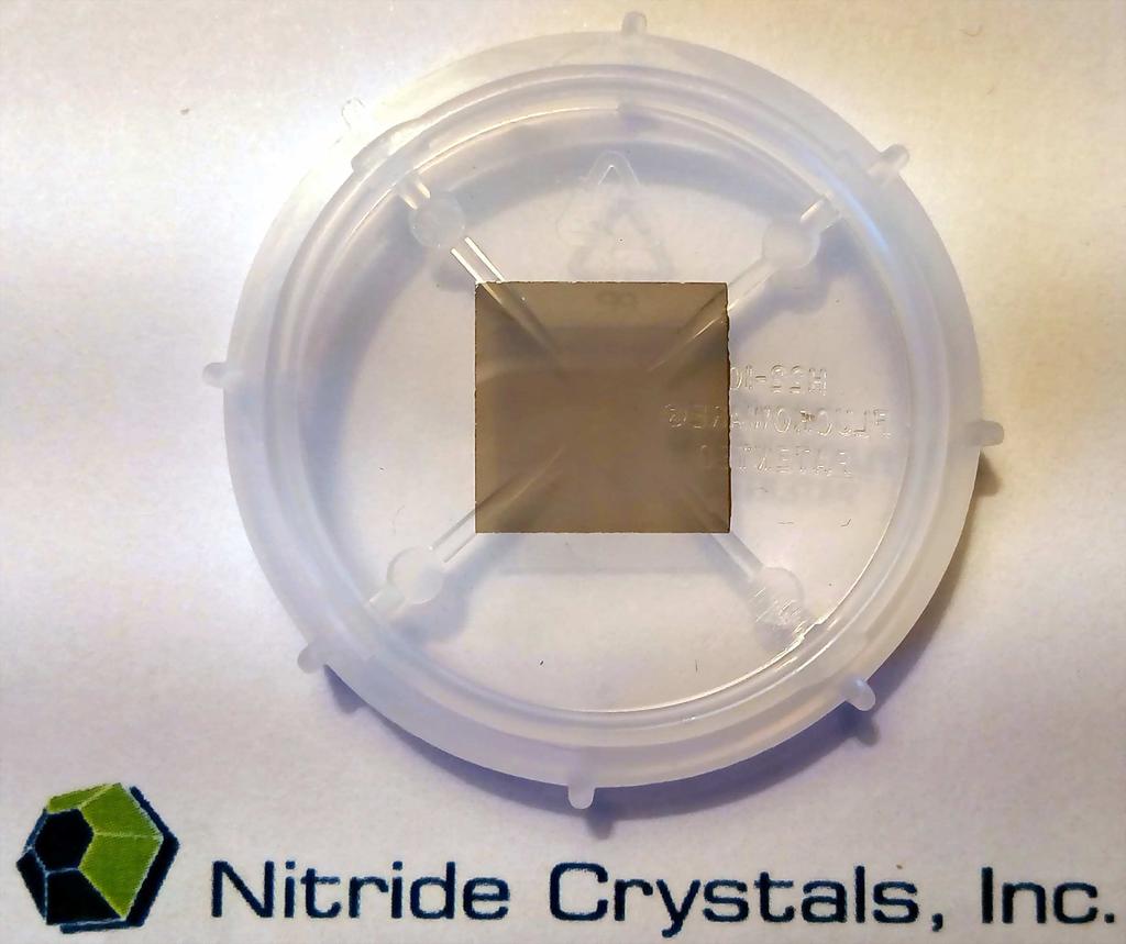 Specifications Nitride Crystals currently offers epitaxial graphene films on conductive and semi-insulating 4H- SiC wafers with the following specifications: Sample parameters Material Growth method