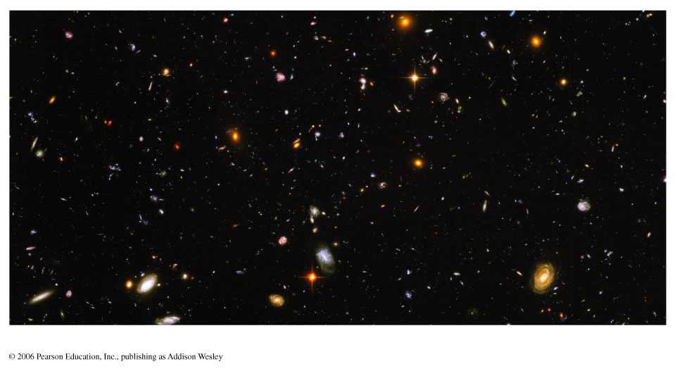 Every object in this picture is a galaxy that contains