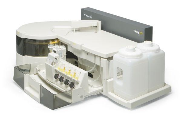 Two-way communication between the analyzer and Diluter the pump reagent seals wedges are allows for continuous updating, providing real-time inventory