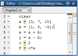 Vector Multiplication Scalar Vector: Distribute the Scalar to each Component
