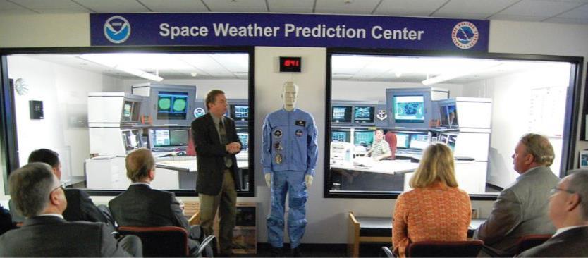 FIGURE 15.25 NOAA Space Weather Prediction Operations Center.