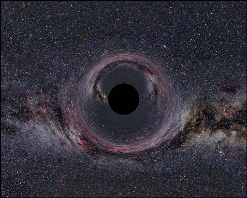 Isolated black holes will distort the light from background objects Detecting Black