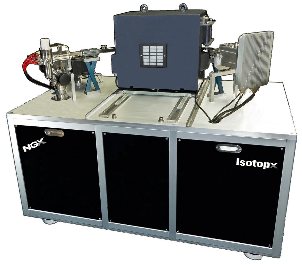 mass spectrometer with full multicollection capability for the measurement of noble gas isotope ratios at high resolution.