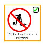 Whether or not custodial services