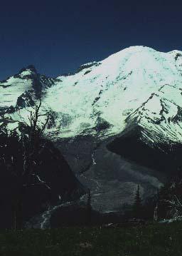 Mount Rainier Little Tahoma Peak Prehistoric Osceola mudflow (5,600 years