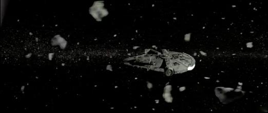navigating an asteroid field is