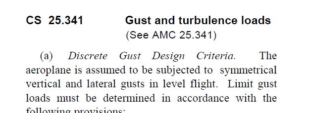 Deterministic approach - Discrete Gust Definition Uds
