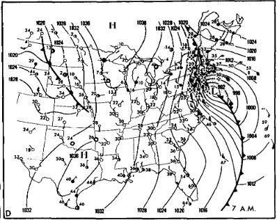 Blizzard of 2016 Deepening (intensifying) low pressure to the