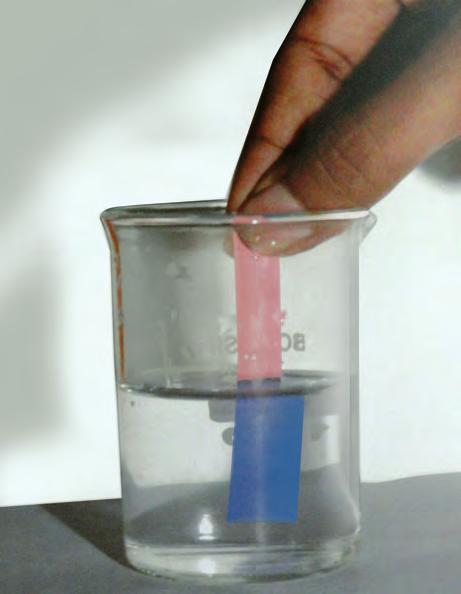 The colour changes from black to green. This is due to the formation of copper (II) chloride in the reaction. Since metal oxides are basic, they react with acid to form salt and water.