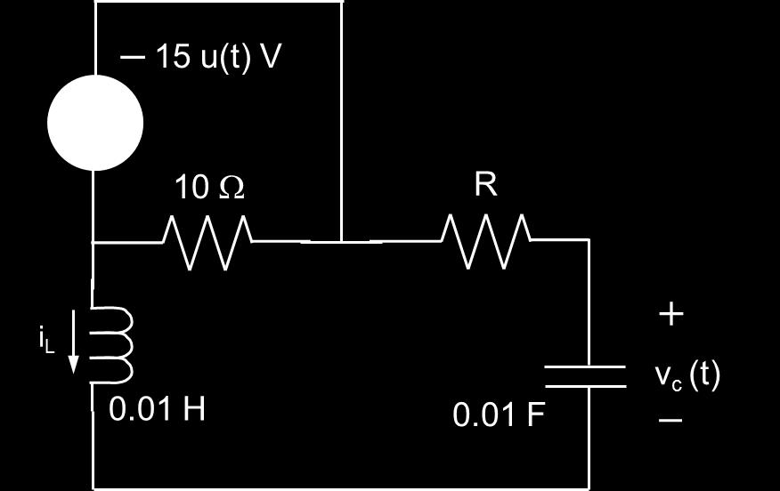 Question 10: Find the range for resistance R (in Ohm) that makes the circuit