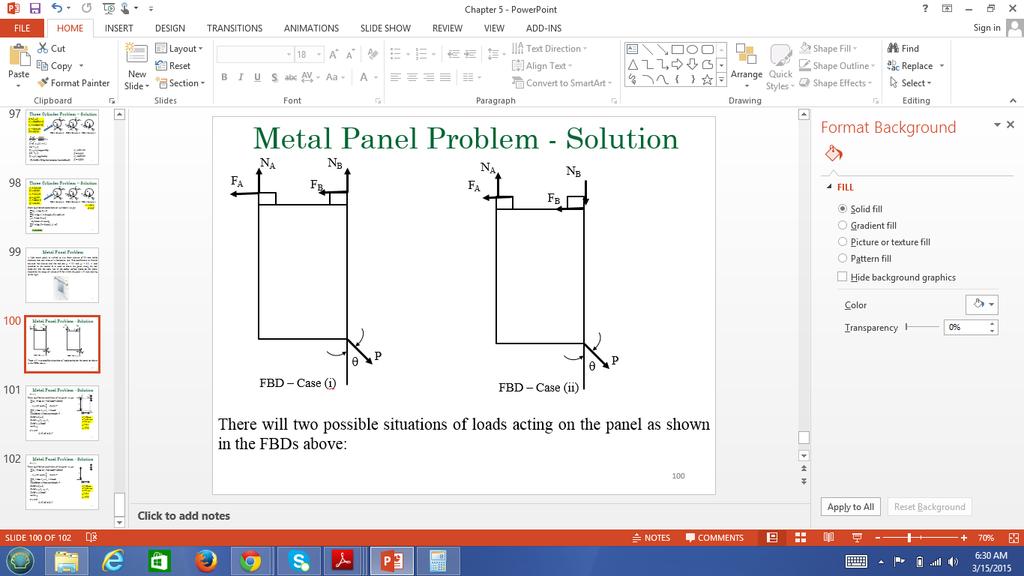 Metal Panel Problem -