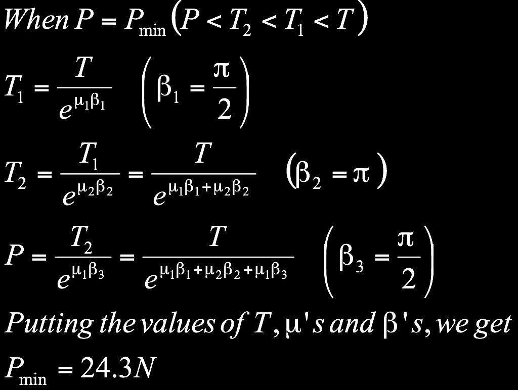 Problem 48 - Solution T=100N µ 1 =0.