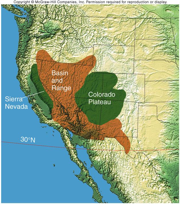 desert landforms of SW United States!