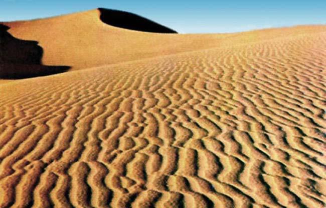 deserts! every continent has an extensive dry region! " deserts are as much as 1/3 of Earth s surface!