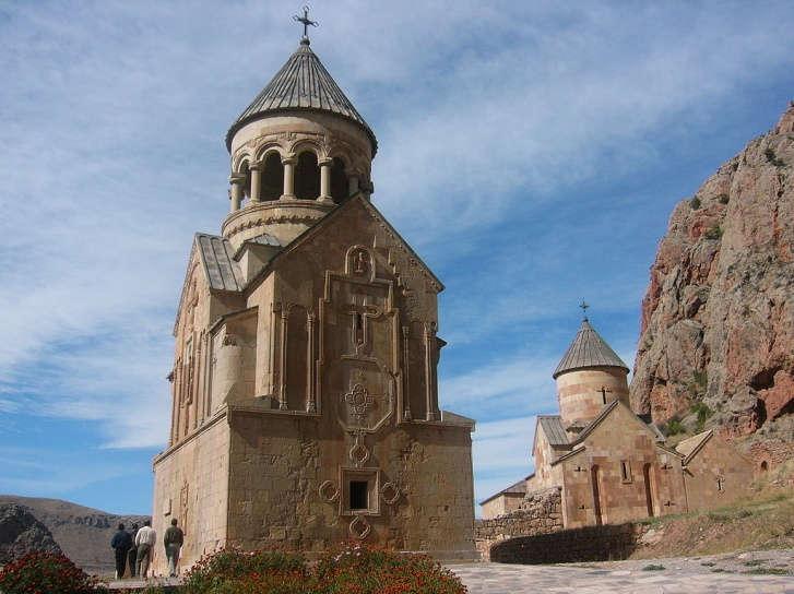 4 Noravank monastery (13th-century) Noravank means new monastery in English. The church, completed in 1339, is said to be the masterpiece of the great medieval Armenian architect, Momik.